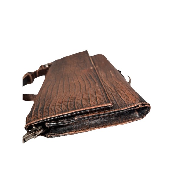 RARE Freebird By StevenLola Leather Handbag Crossbody Bag Moto Boho Festival EUC - Picture 8 of 13